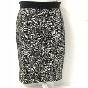 🚨 10 / $20 Bundle SALE 🚨 Ann Taylor Size‎ 6 Dotted Pattern Pencil Skirt